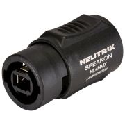 NL4MMX Neutrik 4 Pole Barrel Coupler