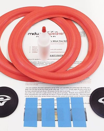 CV Cerwin Vega 10 inch Red Refoam Kit (F10-6)