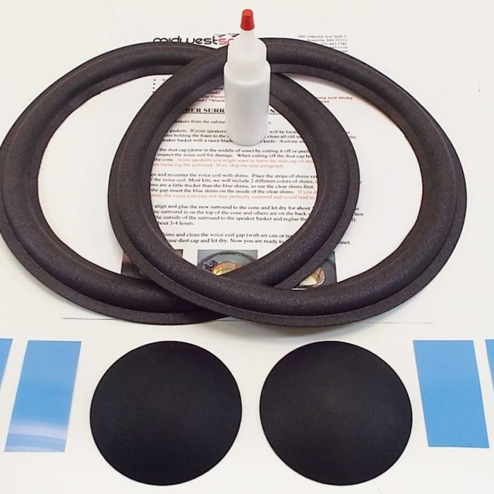 JBL 4425 Speaker Foam Surround Repair Kit – Woofer Refoam Kit For 4 Woofers