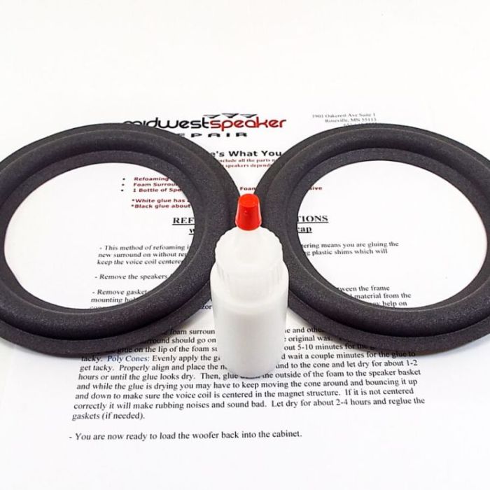 6.5″ Refoam Kit (F6-1)