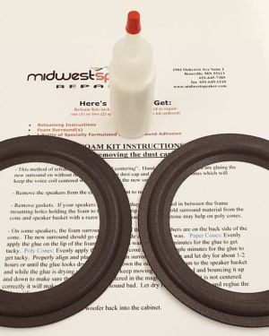 KLH 5.25″ Refoam Kit (F5-2)