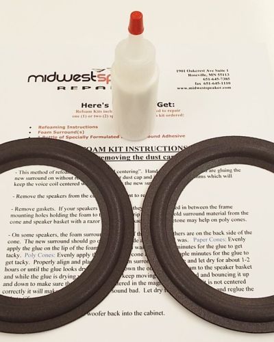 Advent 5.25 inch Refoam Kit (F5-2)