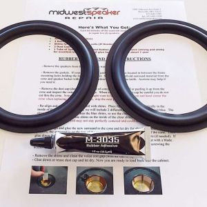 6.5 inch Rubber Surround Kit (R6-2)