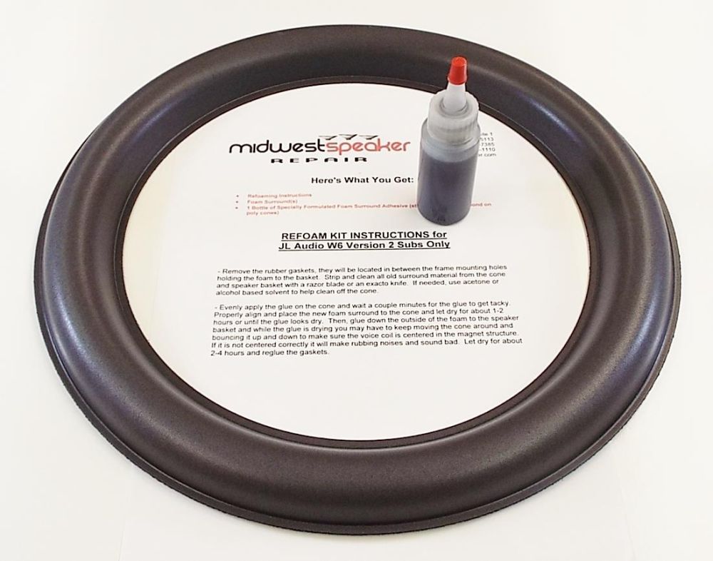 JL Audio 13W6v2 13 inch Refoam Kit (F13-2)
