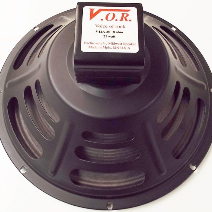 VOR V12A-25: 12″ Alnico Guitar Speaker