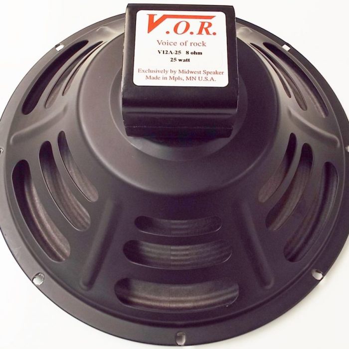 VOR V12A-25:  12 inch Alnico Guitar Speaker