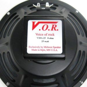 VOR V10A-25: 10 inch Alnico Guitar Speaker-946