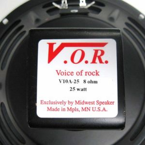 VOR V10A-25: 10 inch Alnico Guitar Speaker-947