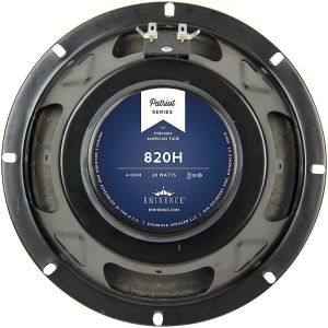 Eminence 820H: 8 inch Hemp Cone 4 ohm Guitar Speaker-0