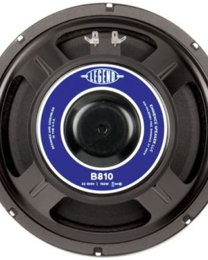Eminence Legend B810:  10″ 32 ohm Bass Guitar Speaker