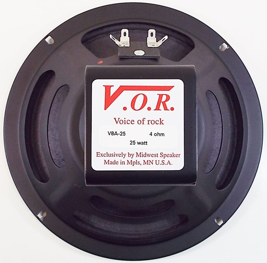 VOR V8A-25: 8 inch Alnico Guitar Speaker-2469