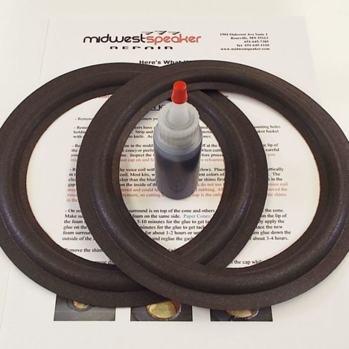 Tannoy PBM 8:  8 inch Refoam Kit (F8-2)