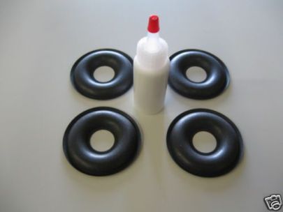 KEF 2.75 inch Foam Donut Dust Cap Kit with Glue-0