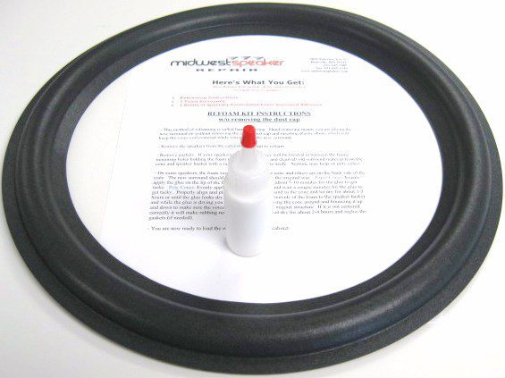 Velodyne V810XB Subwoofer Speaker Foam Edge Repair Kit - FSK-V810XB - Made In USA