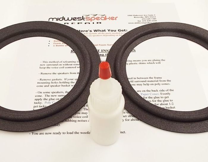 JBL P206G P206H 6.5 inch Refoam Kit  (F6-8)