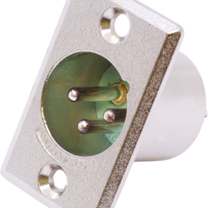 D3M Switchcraft Male XLR Panel Mount