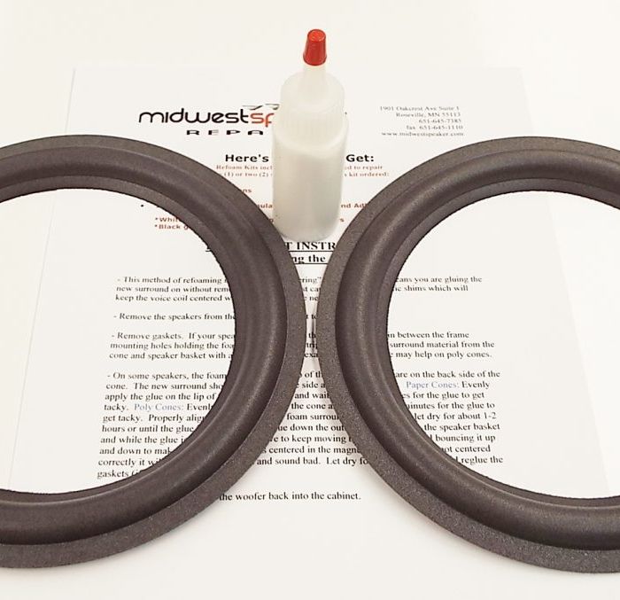 Snell 8 inch Refoam Kit (F8-14)