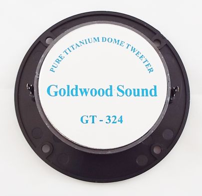 Goldwood GT-324: 1 inch Titanium Dome Tweeter-1231