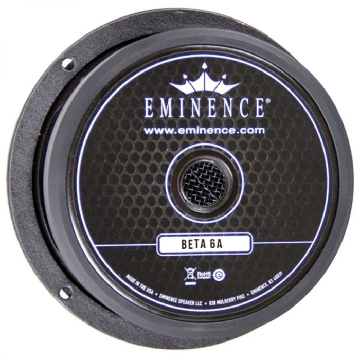 Eminence BETA-6A: 6.5 inch Mid-Bass / Woofer