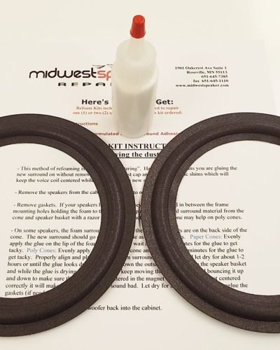 EPICURE Model 14: 6.5 inch Refoam Kit (F6-3)