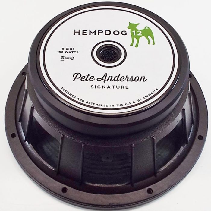 Eminence HempDog 12: 12 inch Guitar Speaker Pete Anderson Signature Series