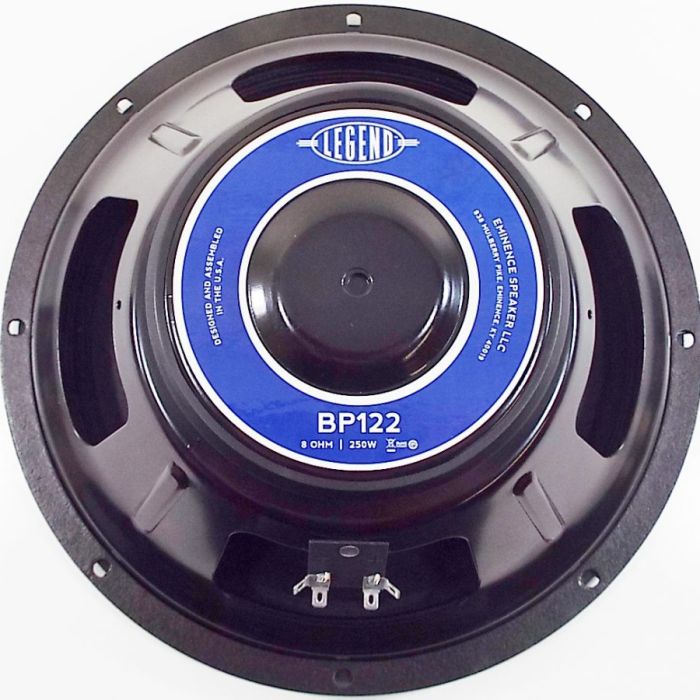Eminence LEGEND BP122: 12 inch Bass Guitar Speaker