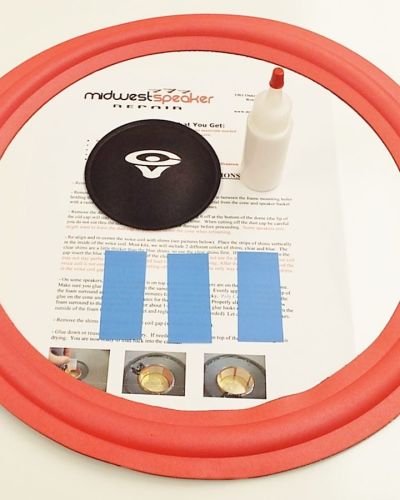 CV Cerwin Vega 12 inch Single Red Refoam Kit (F12-6)