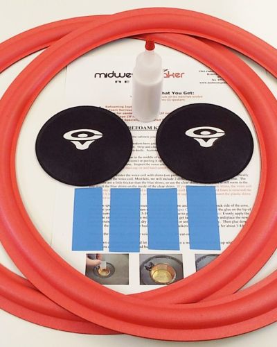 CV Cerwin Vega 15 inch Red Flat Refoam Kit (F15-7)