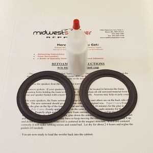 Jensen 3.25 inch Midrange Refoam Kit (F3-2)-2510