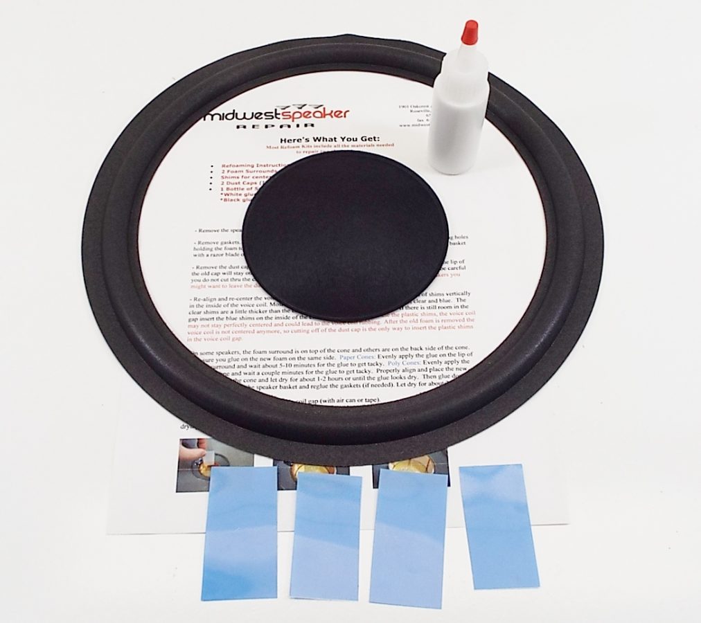 Paradigm WOOF562103-10" Subwoofer Speaker Foam Edge Repair Kit Single 