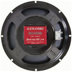Eminence GA10-SC59: 10" Alnico Guitar Speaker by George Alessandro