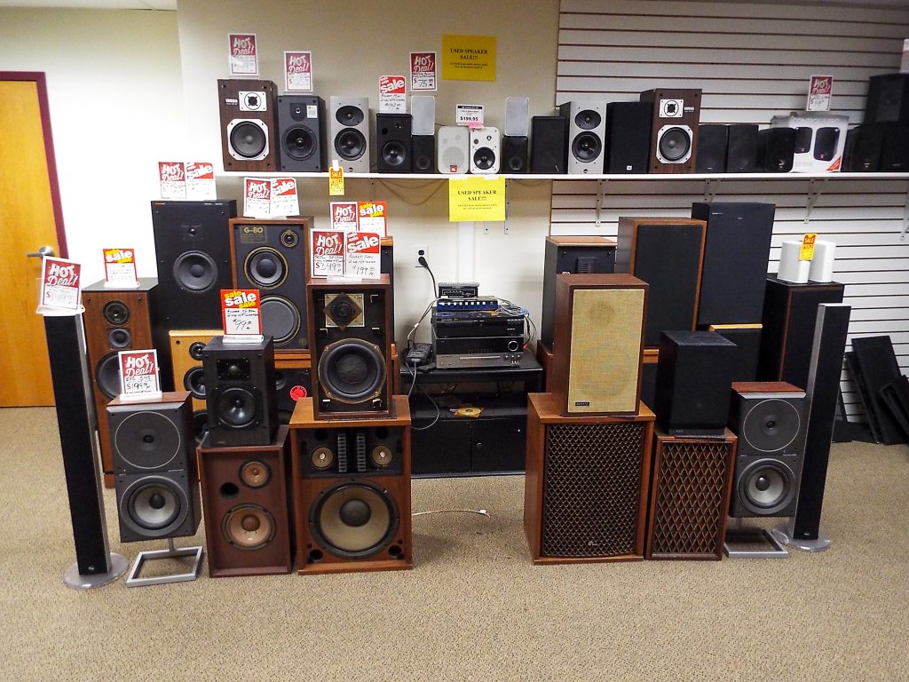 selection available at the speaker store, Midwest Speaker Repair