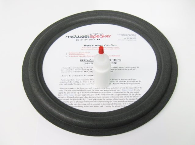 Boston 8″ PV350 Subwoofer Refoam Kit – 1 Foam (F8-1)