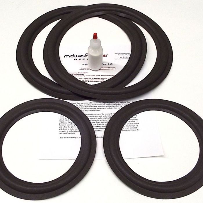 ESB Model 7/06 & 7/07 (4 Surrounds) Refoam Kit  (F8-2 & F12-4)